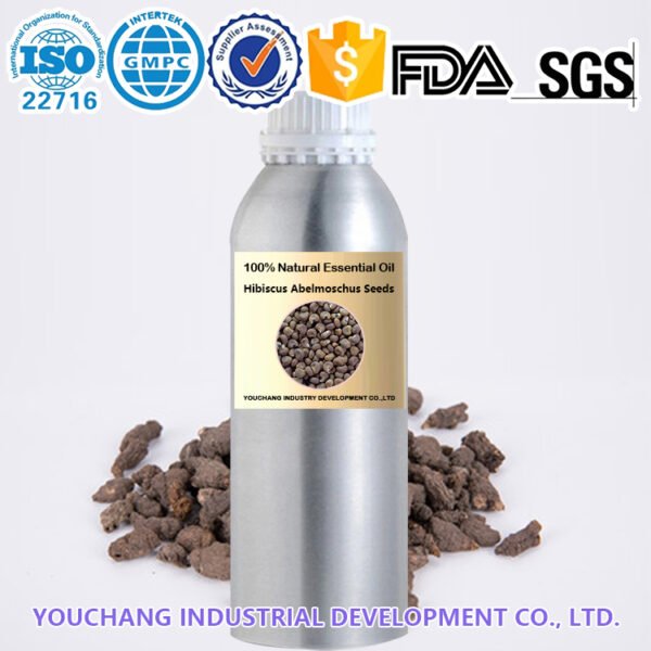 100% Pure Hibiscus Abelmoschus Seed Essential Oil CO₂ Extracted Skin Hydration Aromatherapy - Image 2