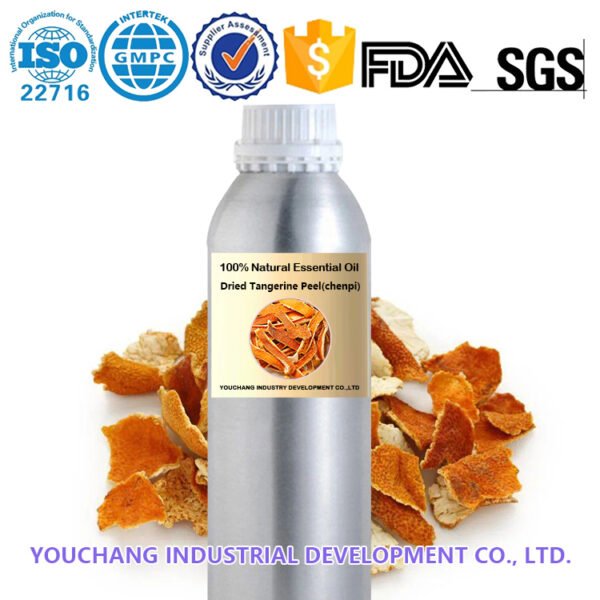 Wholesale Distilled Tangerine Peel Essential Oil
