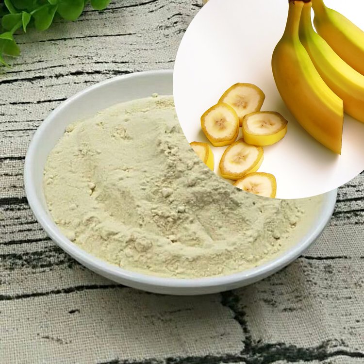 Banana Powder with 15% Resistant Starch – Prebiotic Fiber Ingredient for Gut Health Bars & Infant Formula, cGMP Bulk Supply