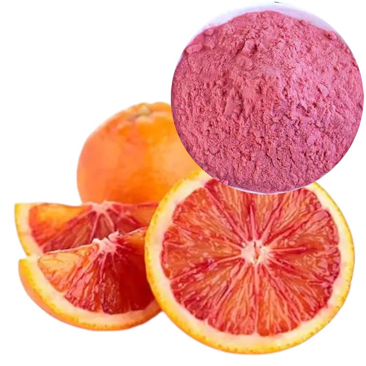 Blood Orange Powder – 80% Vitamin C, Collagen-Boosting Ingredient for Beauty Drinks & Joint Supplements, Halal-Certified Bulk Supply