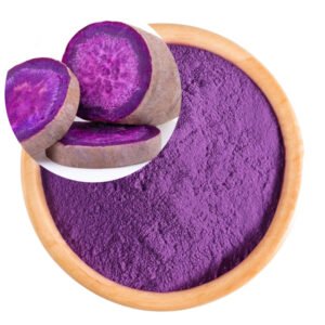 Purple Sweet Potato Powder – Anthocyanin-Rich Natural Colorant (E163) for Gluten-Free Baking & Candy | USDA Organic, Halal, Kosher Certified | Bulk OEM Supply