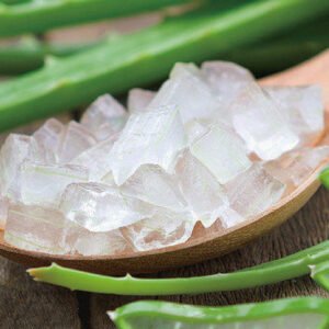 Aloe Vera Gel Cubes 3mm–8mm Food Grade Organic – Natural Aloe Barbadensis for Beverages, Desserts, and Functional Foods