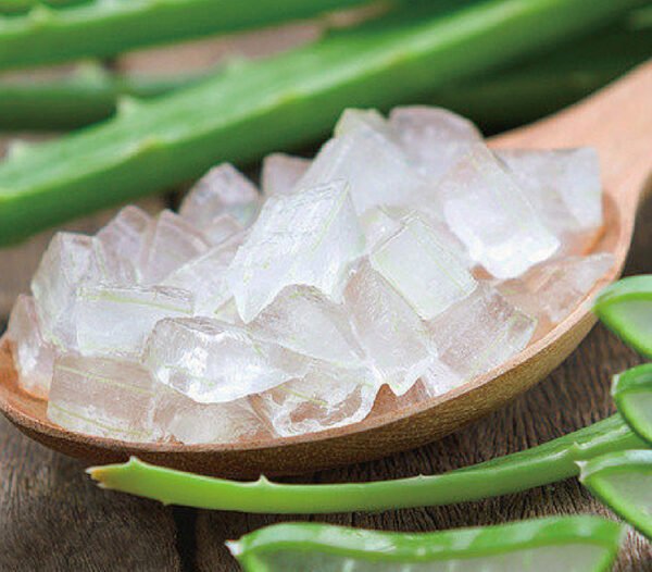 Aloe Vera Gel Cubes 3mm–8mm Food Grade Organic – Natural Aloe Barbadensis for Beverages, Desserts, and Functional Foods