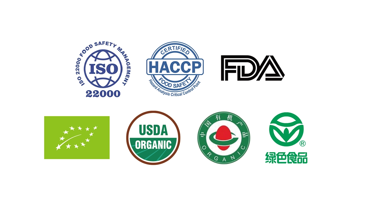 Certificates of Spirulina Powder – Organic, ISO, HACCP, and Halal Certified Manufacturer