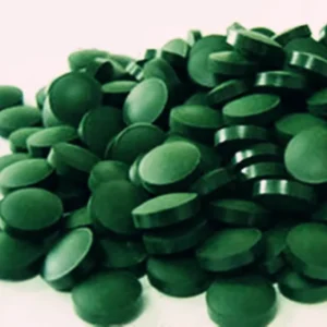 Organic Chlorella Pyrenoidosa Tablets, 100% natural, high-protein, nutrient-rich microalgae for supplements
