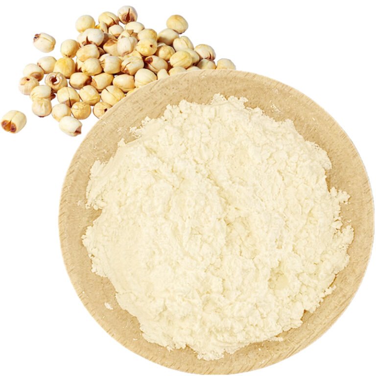 Enzymatically hydrolyzed lotus seed powder made from Chuzhou white lotus seeds for instant beverages and functional food formulations