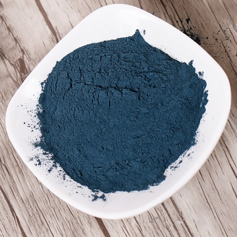 Natural indigo powder plant-based blue dye for textile cosmetic and industrial applications