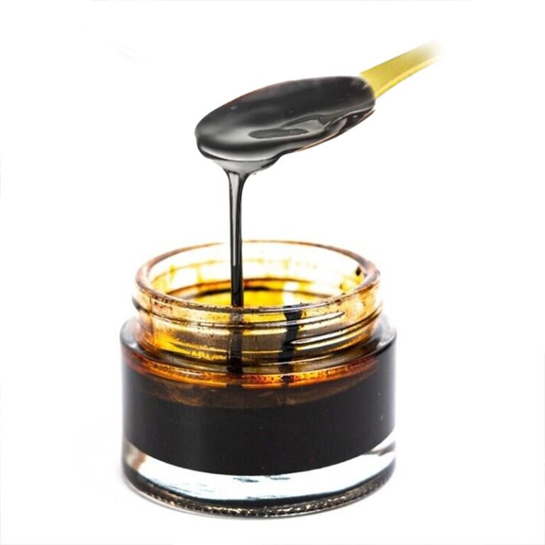 Natural Shilajit Paste rich in fulvic acid for nutraceutical and dietary supplement manufacturing