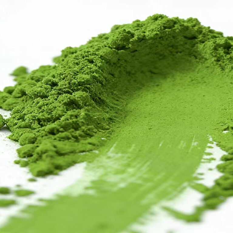 Strict quality control for matcha production from raw tea leaves to finished powder