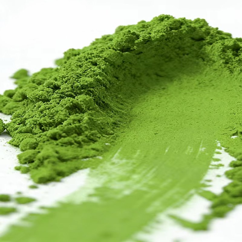 Strict quality control for matcha production from raw tea leaves to finished powder