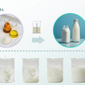 Water-soluble DHA algal oil nano emulsion omega-3 ingredient for beverages high bioavailability microalgae DHA liquid