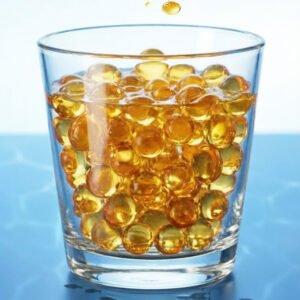 Omega-3 algal EPA and flaxseed oil softgel capsules vegan EPA supplement cardiovascular health bulk OEM