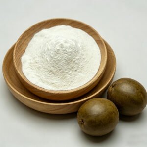 Mogroside V60% Monk Fruit Extract Powder High-Purity Natural Sweetener for Food Beverage Supplement and Functional Food Applications