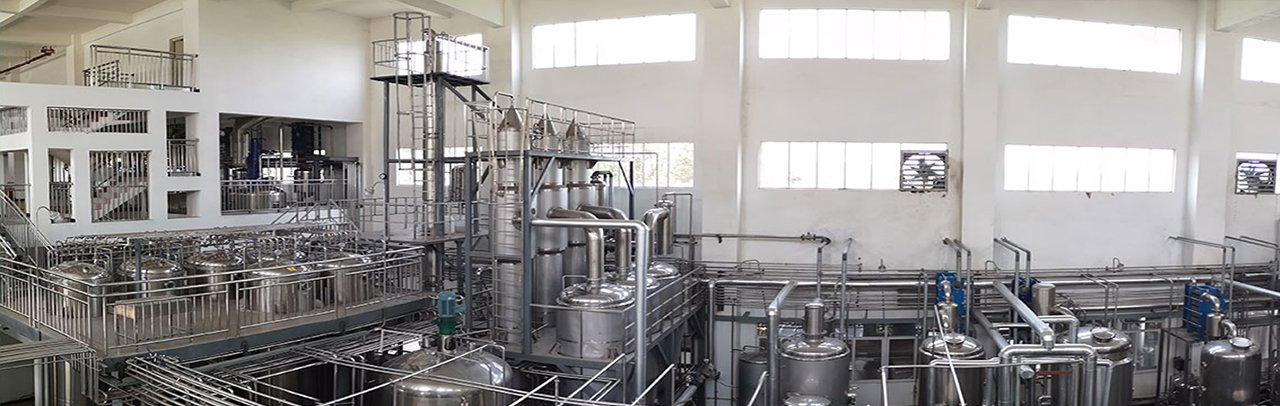 Modern Monk Fruit Extract Production Workshop with advanced extraction and processing equipment for high-purity mogroside sweeteners